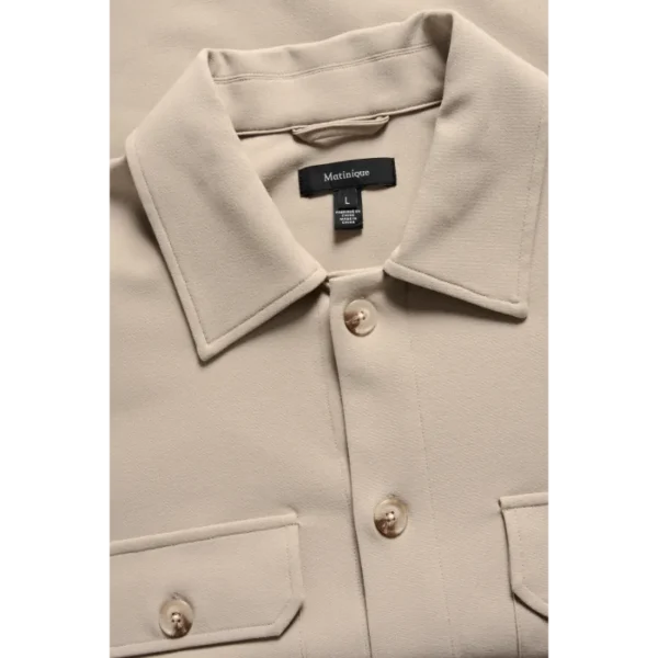 30207775_161105_300 Matinique Overshirt MADamo 30207775 Beige