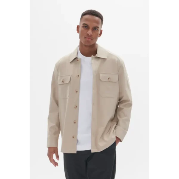 30207775_161105_600 Matinique Overshirt MADamo 30207775 Beige