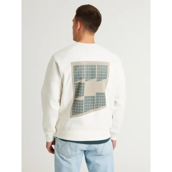 41110003-E10_chasin_front_1 CHASIN Sweater Ido 41110003 E10 Wit