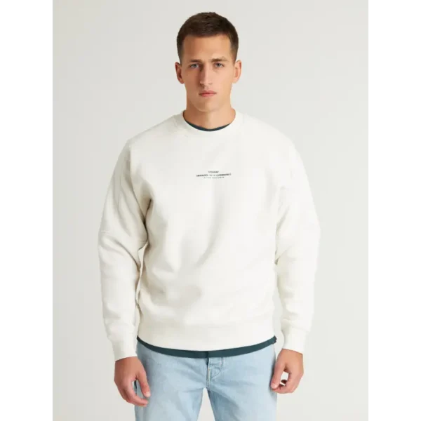 41110003-E10_chasin_front_2 CHASIN Sweater Ido 41110003 E10 Wit