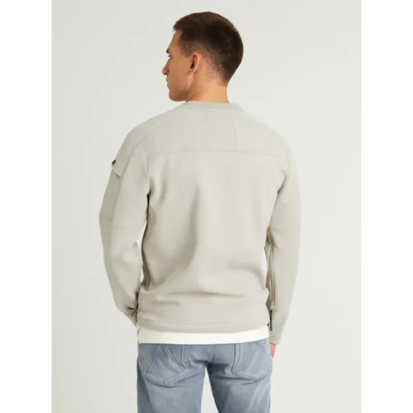 41110004-E51_chasin_back_1 CHASIN Sweater Vice 41110004 E51 Groen