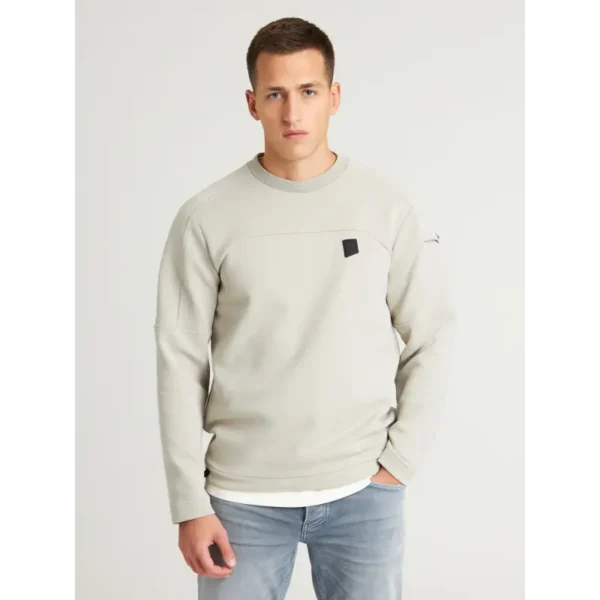 41110004-E51_chasin_front_1 CHASIN Sweater Vice 41110004 E51 Groen