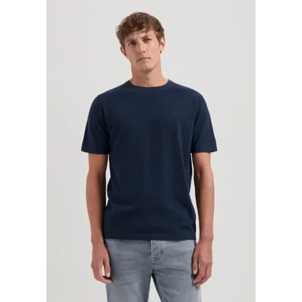 420024-SS25_649_1 Dstrezzed T-Shirt Zeke Tee 420024-ss25 Dk. Navy