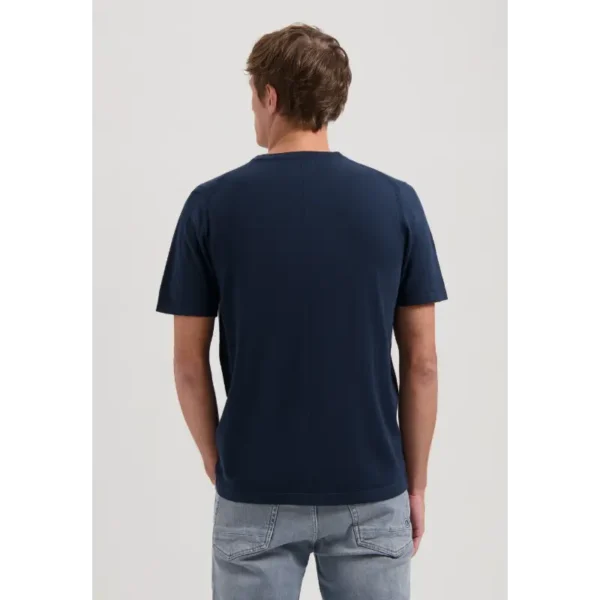 420024-SS25_649_2 Dstrezzed T-Shirt Zeke Tee 420024-ss25 Dk. Navy