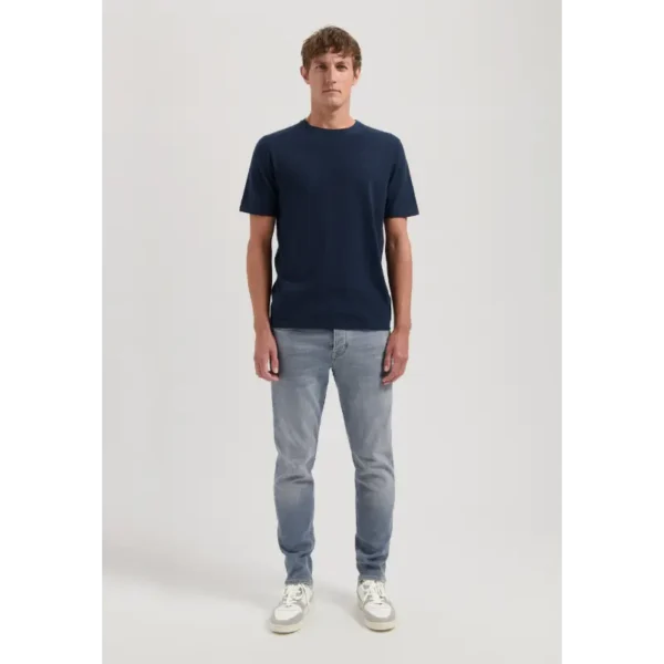 420024-SS25_649_4 Dstrezzed T-Shirt Zeke Tee 420024-ss25 Dk. Navy