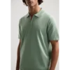 Dstrezzed Polo Dorian Zip 420062-ss25 Lily Pad