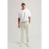 Dstrezzed Broek Lancaster Twill Knit 501700-ss25 Silver Birch