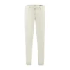 Dstrezzed Broek Lancaster Twill Knit 501700-ss25 Silver Birch
