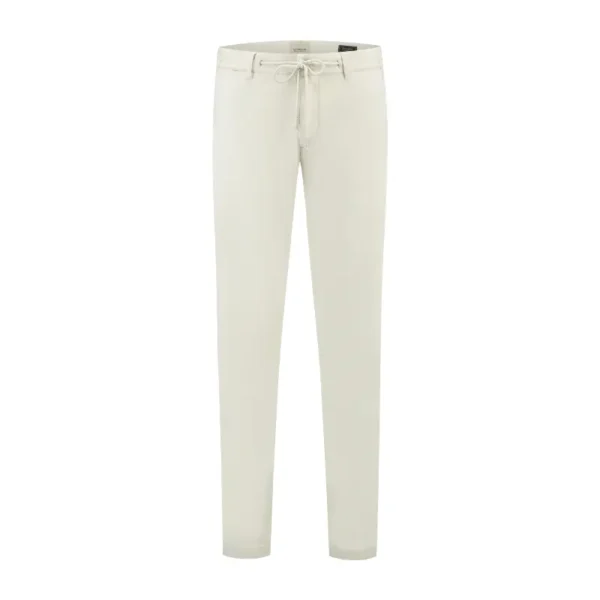 501700-SS25_107_50 Dstrezzed Broek Lancaster Twill Knit 501700-ss25 Silver Birch