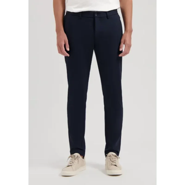 501850-SS25_649_1 Dstrezzed Broek Lancaster Pique 501850-ss25 Dk. Navy