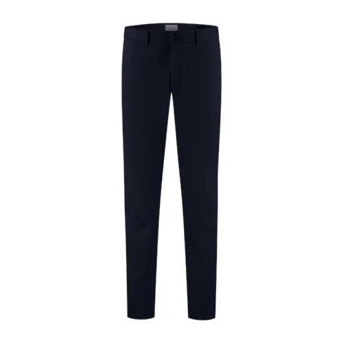 Dstrezzed Broek Lancaster Pique 501850-ss25 Dk. Navy