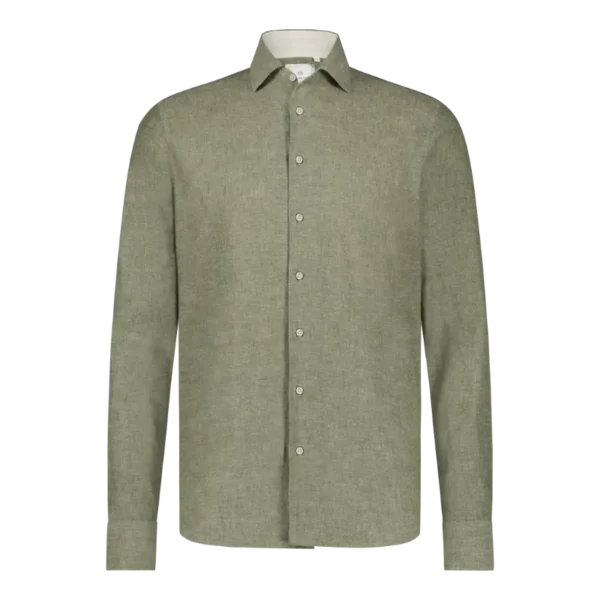 5111.51_green_1 Blue Industry Overhemd 5111.51 Groen