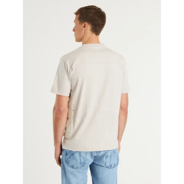 52110008-E81_chasin_back_1 CHASIN T-Shirt Versa 52110008 E81 Grijs