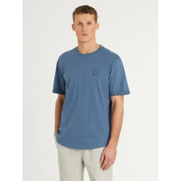52110011-E62_chasin_front_1 (2) CHASIN T-Shirt Brody 52110011 E62 Blauw