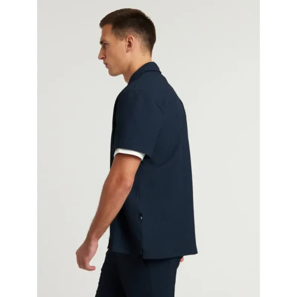 62120005-E63_chasin_side_1 CHASIN Overhemd Doby 62120005 E63 Donkerblauw