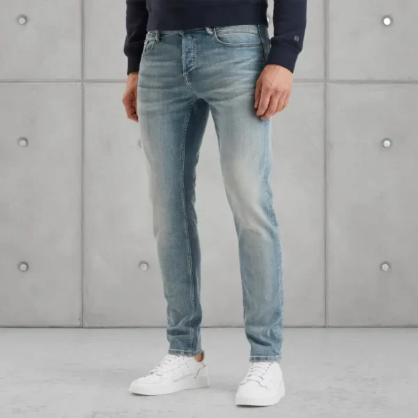 CTR2502707-DSF_model_2 Cast Iron Jeans Shiftback ctr2502707 Donkerblauw