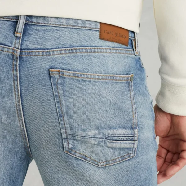 Cast-Iron-jeans-CTR2402731-IWD-IWD-127402-8 Cast Iron Jeans Valver Regular Indigo ctr2402731 Blauw