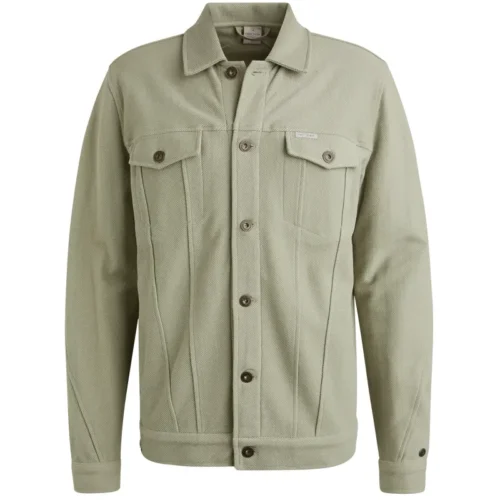 Cast Iron Overshirt csw2502404 Seagrass