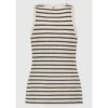 Circle of Trust Top Jada S25_67 5533 Nero Stripe