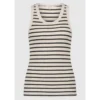 Circle of Trust Top Jada S25_67 5533 Nero Stripe