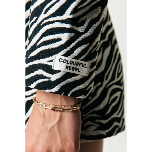 Colourful Rebel Blazer Dente wj116510 Black/White