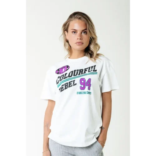Colourful Rebel T-shirt wt116853 Standard White