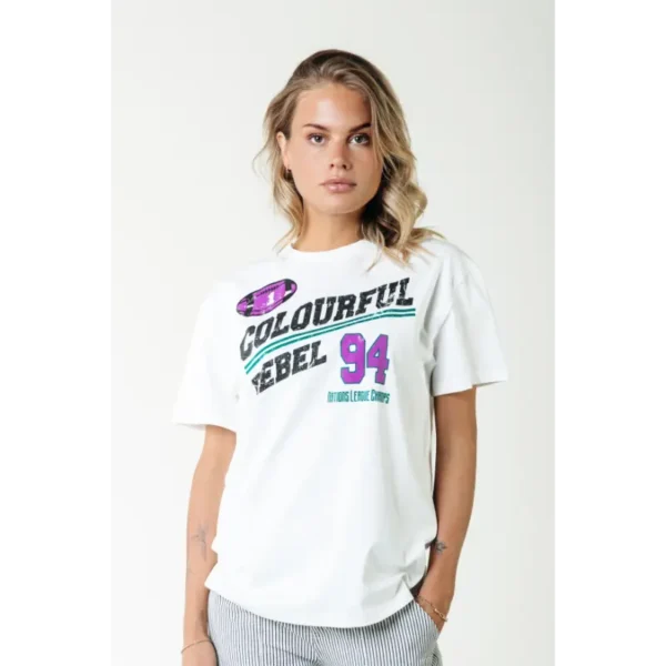 Colourful Rebel T-shirt wt116853 Standard White