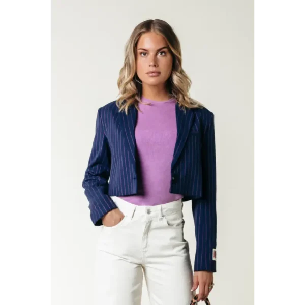 Colourful-Re_SpringSummer-2025_508_WJ116508 Colourful Rebel Blazer Winoah wj116508 Dark Blue