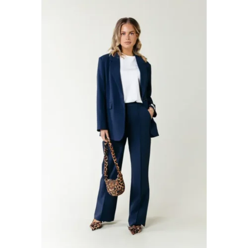 Colourful Rebel Broek Rus Straight wp115916 Dark Navy