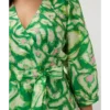 Esqualo Blouse sp25.15006 Groen