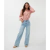 Esqualo Blouse sp25.28014 Roze