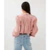 Esqualo Blouse sp25.28014 Roze