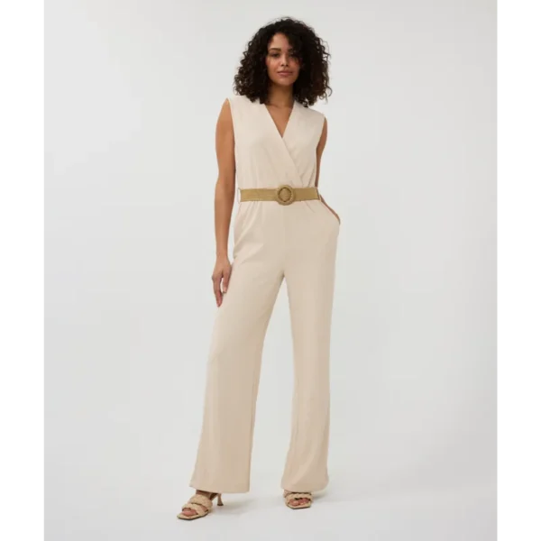 Esqualo Jumpsuit sp25.30018 Beige