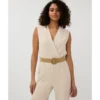 Esqualo Jumpsuit sp25.30018 Beige