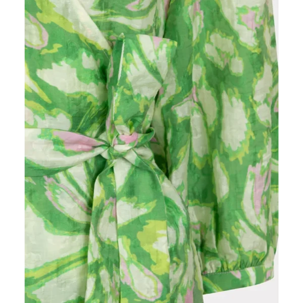 EsQualo_spring_summer_2025_original_SP25.15006_999_3 Esqualo Blouse sp25.15006 Groen
