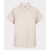 Esqualo Blouse sp25.30016 Beige
