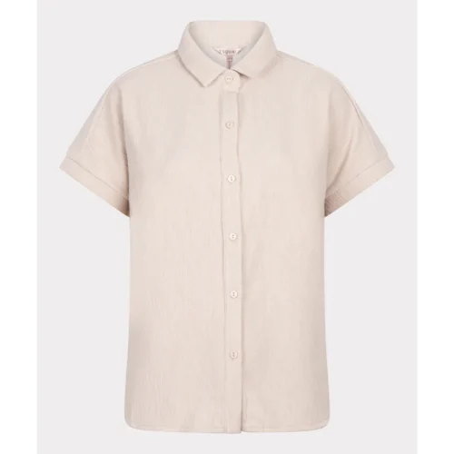 Esqualo Blouse sp25.30016 Beige