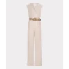 Esqualo Jumpsuit sp25.30018 Beige