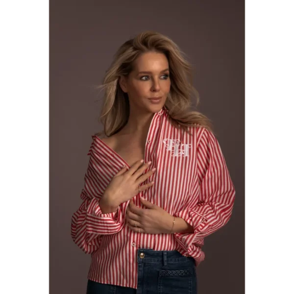 FIFTH HOUSE - 2502 Main Summer - 04 Fifth House Blouse Gardez FH6-688 2502 Racing Red