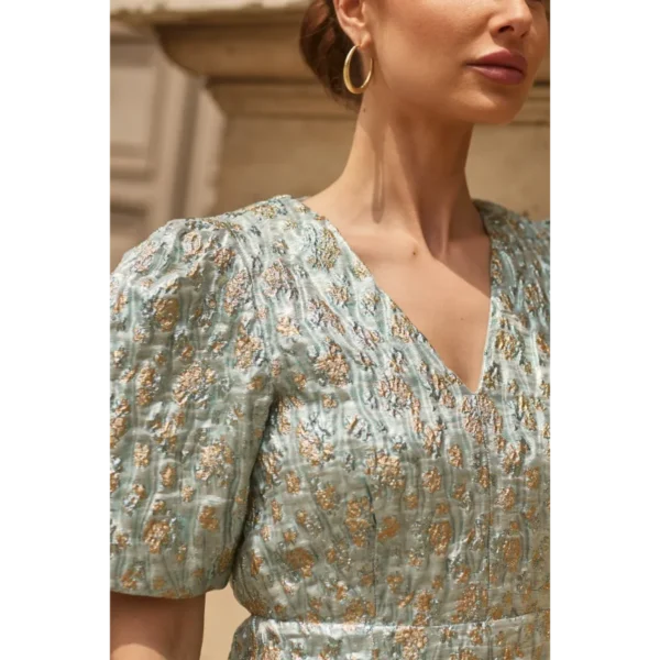 Freebird Jurk Daantje Licht Groen