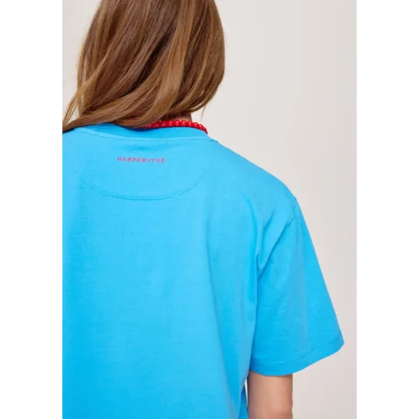 Harper-&-Yve_fall_winter_2025_original_EXTRAORDINARY-SS-3_v1 Harper&Yve T-shirt Extraordinary ss25y303 Bold Blue