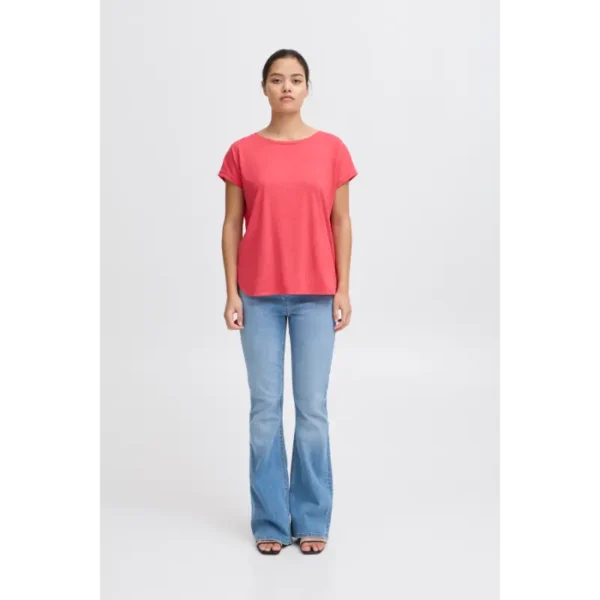 ICHI_NOOS_171753_20109945-171753 Ichi Top Ihrebel 20109945 Rood