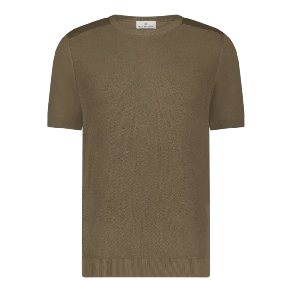 KBIS25-M11_brown_1 Blue Industry T-shirt KBIS25-M11 Bruin