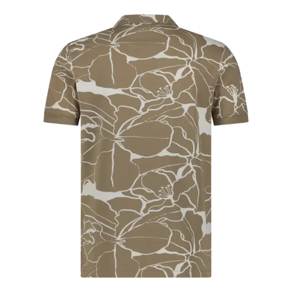 KBIS25-M36_brown_2 Blue Industry Polo KBIS25-M36 Bruin