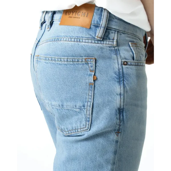 Kuyichi_SpringSummer-2025_251_25105108_4 Kuyichi Jeans Scott Regular 25105108 Light Blue