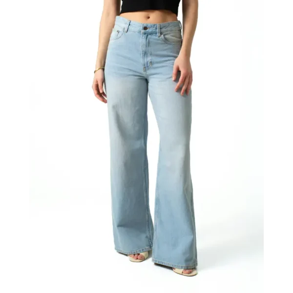 Kuyichi Jeans Harper Loose Flare 25105206 Light Blue
