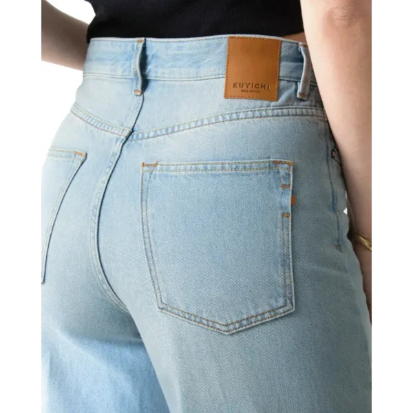 Kuyichi Jeans Harper Loose Flare 25105206 Light Blue