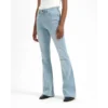 Kuyichi Jeans Lisette Flare 25105217 Overdye Blauw