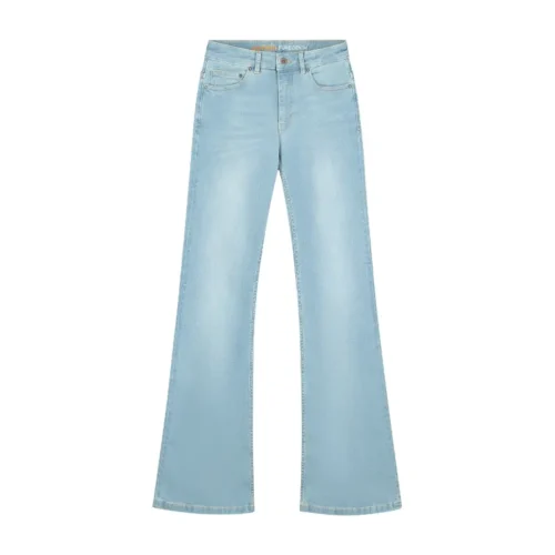 Kuyichi Jeans Lisette Flare 25105217 Overdye Blauw
