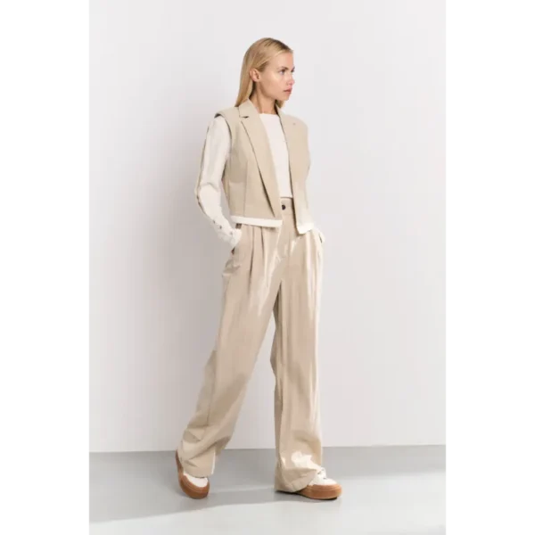 L_25S_01-301178-503_99998_01-709265-503_99990_01-521001-503_99998-039-3943 Yaya Gilet 01-521001-503 Beige